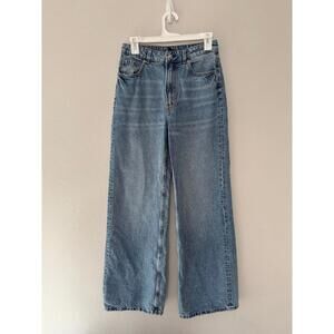 Divided by H&M wide leg jeans size 4